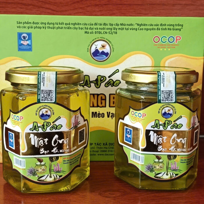 Mật Ong Hoa Bạc Hà