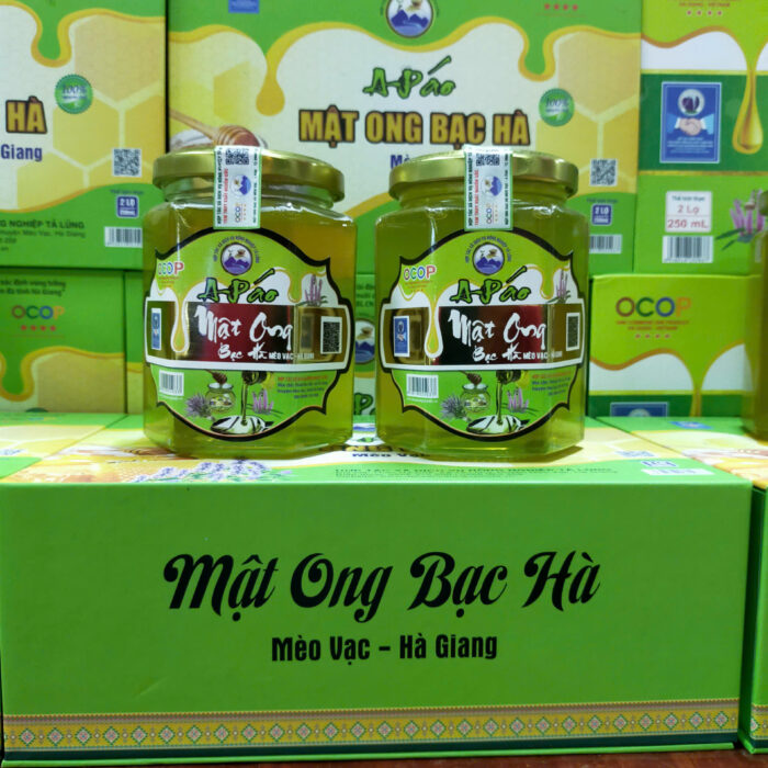 Mật Ong Hoa Bạc Hà